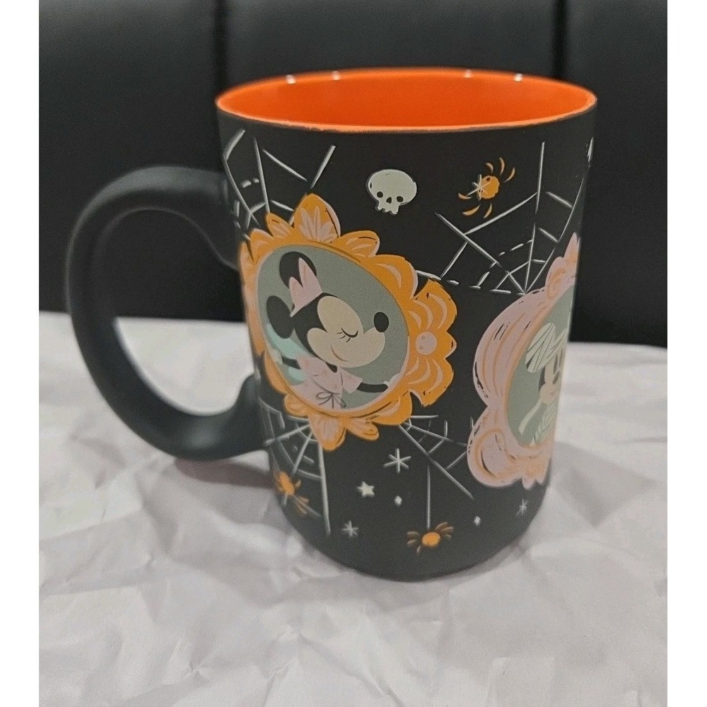 Disney Halloween Mickey And Friends  Black Mug